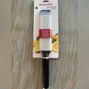 Kitchen Aid - Hand Held Fine Grater/Zester (Black)
